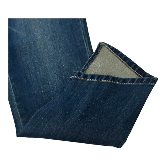 LISA RINNA COLLECTION Skinny JEANS Size 10 Super Cute Angle Cut On Bottom V623 - Picture 8 of 9